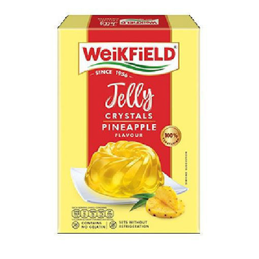 Picture of Weikfield Jelly Crystals Pineapple 90g
