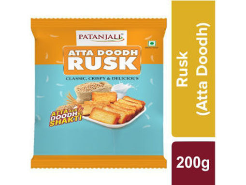 Picture of Patanjali Atta Doodh Rusk 200gm
