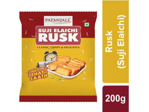 Picture of Patanjali Suji Elaichi Rusk 200gm