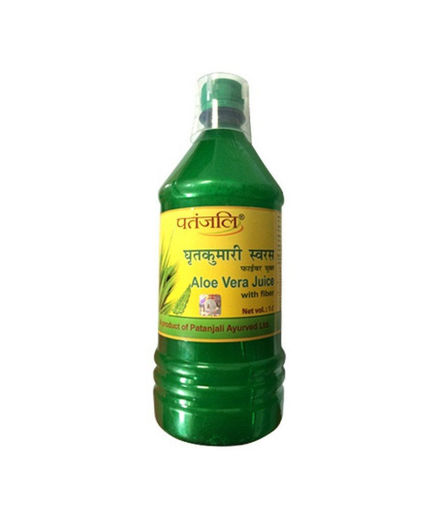 Picture of Patanjali  Ghrutkumari  Swaras Fiber Aloevera Juice 1 Ltr