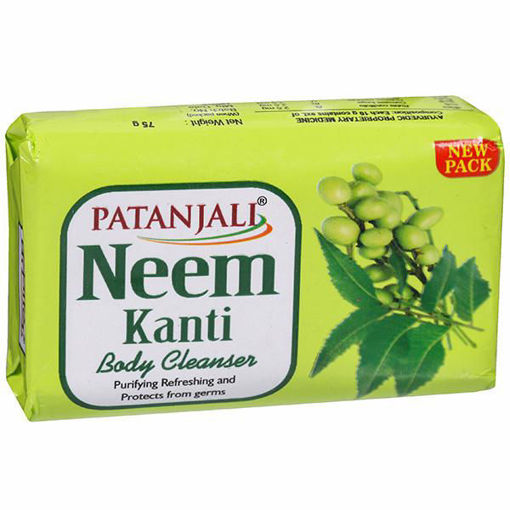 Picture of Patanjali Neem Kanti Body Cleanser 75 Gm