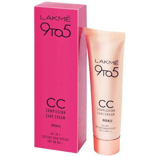 Picture of Lakme 9 To 5  Cc Complexion Care Cream 03 Bronze  20g