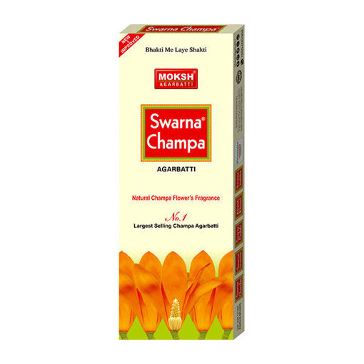 Picture of Moksh Agarbatti Swarna Champa Flowers 225g