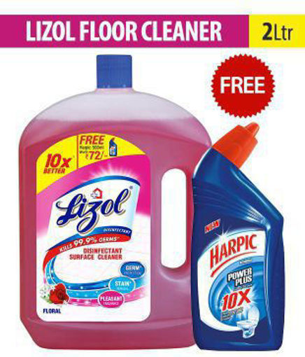 Picture of Lizol Disinfectant Floral  2 Ltr