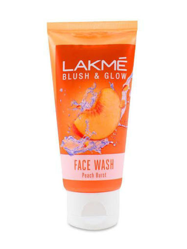 Picture of Lakme Blush & Glow Face Wash Peach Burst 50g