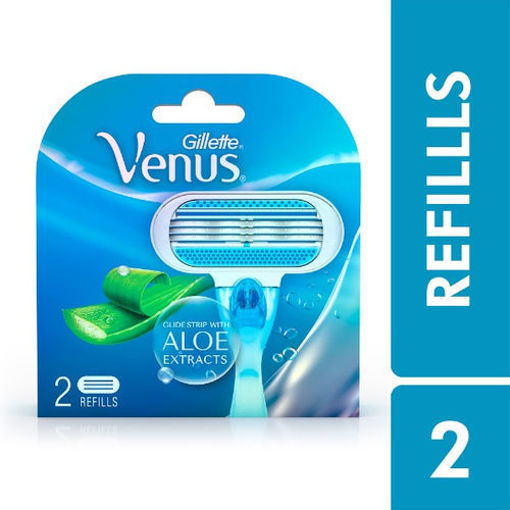 Picture of Gillette Venus Glide Strip With Aloe Extracts 2 Refills