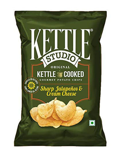 Picture of Kettle Sharp Jalapenos & Cream Cheese 125 Gm