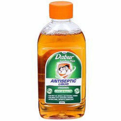 Picture of Dabur Sanitize Plus Antiseptic Liquid Neem And Pine 60ml