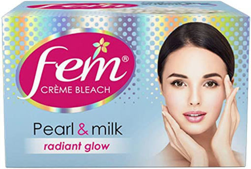 Picture of Fem Creme Bleach  Pearl & Milk 24 Gm