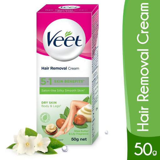 Picture of Veet Hair Removal Cream For Dry Skin 50gm