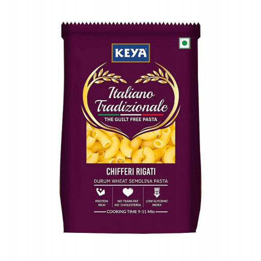 Picture of Keya  Italiano Tradizionale Chifferi Rigati Pasta 500g