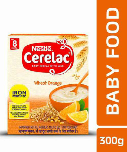 Picture of Nestle Cerelac Wheat Orange   300gm