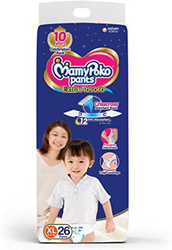 Picture of Mamy Poko Pants Extra Absorb Xl 12-17kg 26 Pants