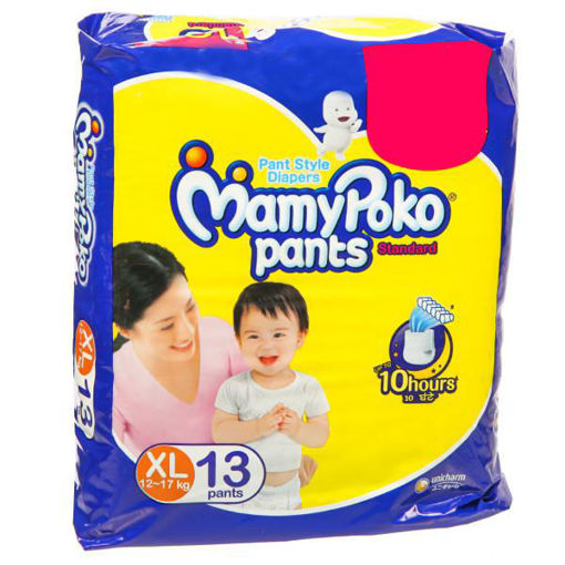 Disposable Cotton XL Mamy Poko Pants Baby Diapers Age Group 2 Years