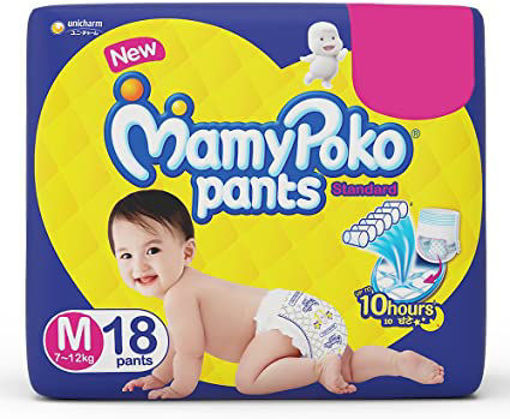 Picture of New Mamy Poko Pants M 7-12 18 Pants