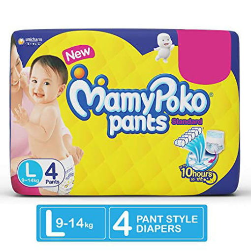 Buy MamyPoko Pants Standard L 8s online at best priceDiapers