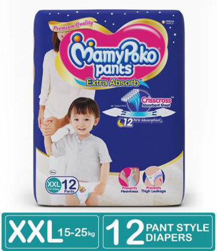 Picture of Mamy Poko Pants Extra Absorb Xxl 15-25kg 12pants