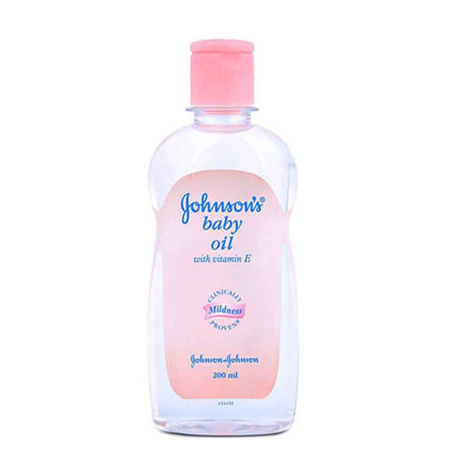 Picture of Johnsons Baby Oil With Vitamin E 200 Ml