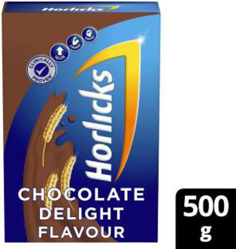 Picture of Horlicks Chocolate Delight Flavour : 500 Gm