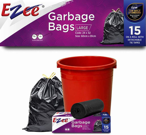 Picture of Ezee Garbage Bags Large 24*32