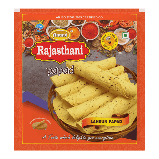 Picture of Anand Rajasthani Papad Lahsun 200gm