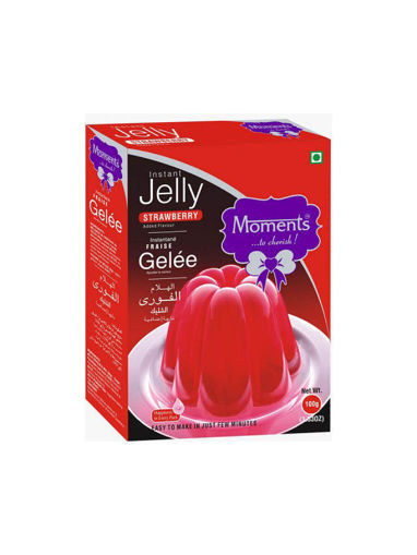 Picture of Moments Jelly Strawberry 100gm
