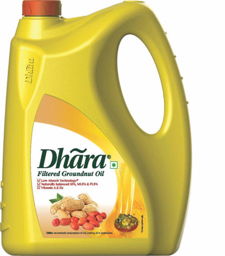 Picture of Dhara Filtered Groundnut Oil 5l