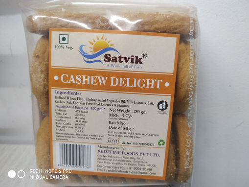 Picture of Satvik Cashew Delight 250gm