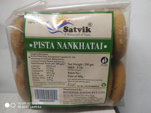 Picture of Satvik Pista Nankhatai 250gm