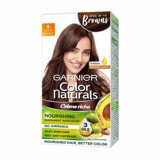Picture of Garnier Color Naturals 5 Light Brown 60 G