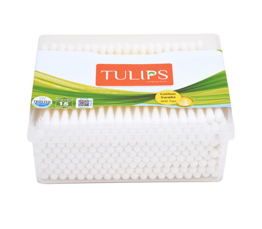 Picture of Tulips Cotton Swabs 200n,