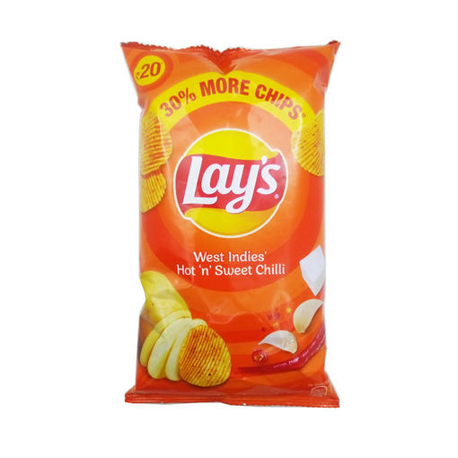 Picture of Lays West Indies Hot N Sweet Chilli 52gm