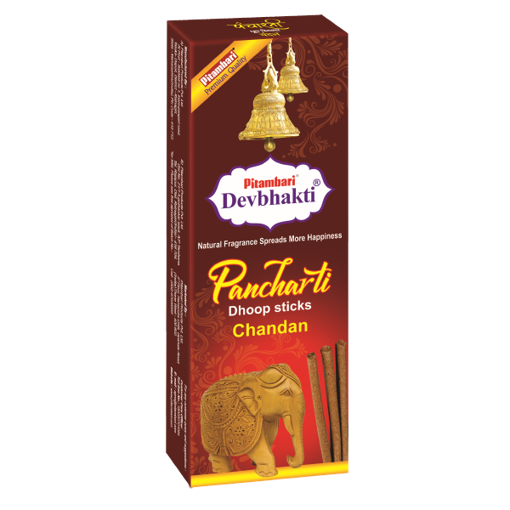 Picture of Devbhakti Incense Sticks  Pancharti Dhoop Sticks Chandan 10n