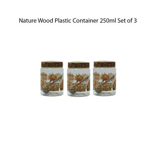 Picture of Jaipet Neture Wood Cont 250ml 3pc Set