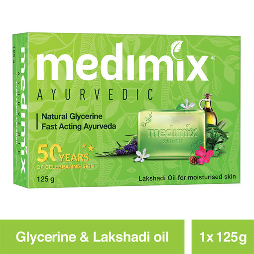 Picture of Medimix Ayurvedic Natural Glycerine Soap 375gm