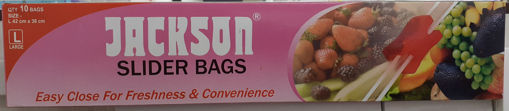 Picture of Jackson Slider Bags Large 10 Bags