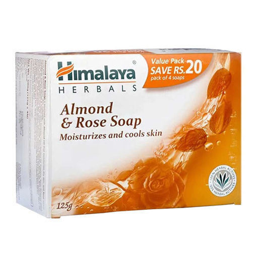 Picture of Himalaya Almond & Rose Skin Soap 4n 125gm