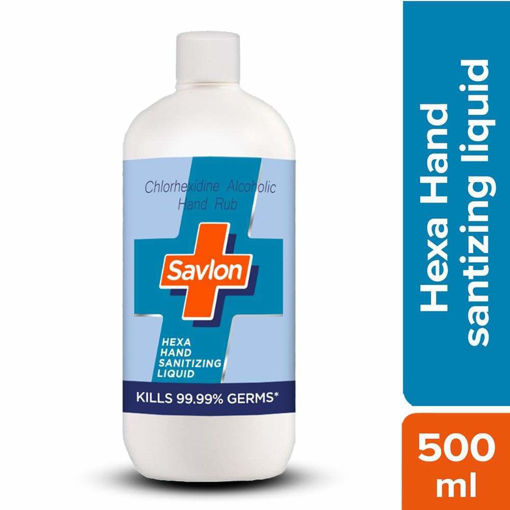 Picture of Savlon Hexa Hand Sanitizing Liquid 500ml