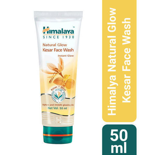 Picture of Himalaya Natural Glow Kesar Face Wash 50ml