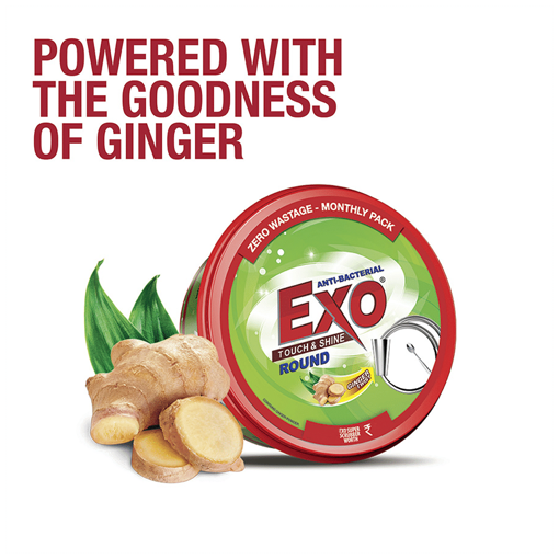 Picture of Exo Anti- Bacterial Touch & Shine Round Ginger Twist 500gm