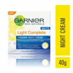 Picture of New Garnier Skin Naturals Night Light Complete Cream 40 G