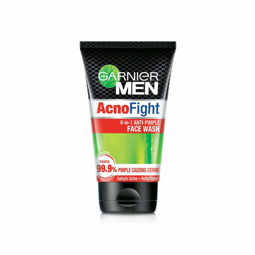 Picture of Garnier Men Acno Fight Anti Pimple Face Wash 100gm