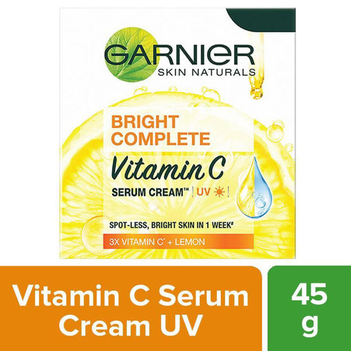 Garnier Skin Natural Bright Complete Vitamin C Serum Cream 45g Lemon Essence