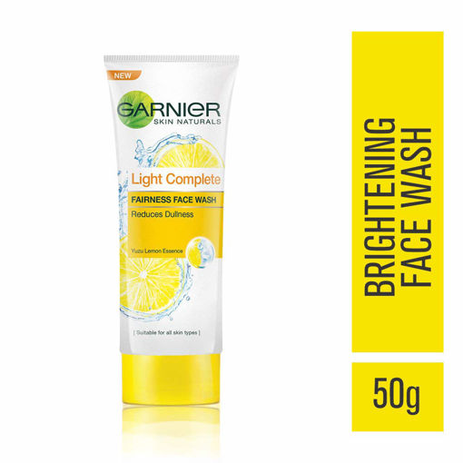 Picture of Garnier Skin Naturals Bright Complete Face Wash Lemon Essence 50gm