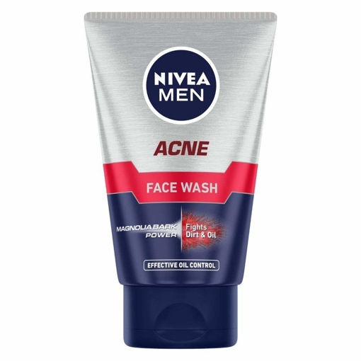 Picture of Nivea Men Acne Face Wash : 100 G