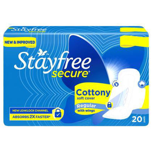 Picture of Stayfree Secure Regular 20pads