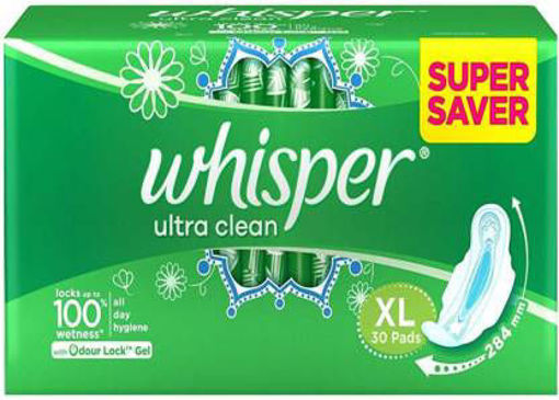 Picture of Whisper Ultra Clean Xl 30n Pads