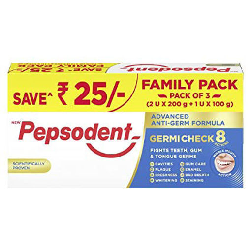 Picture of Pepsodent Advanced Anti Germ Formula Germicheck 8 Pack 3