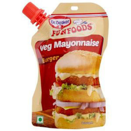 Picture of Dr Oetker Funfoods Veg Mayonnaise Burger 100gm