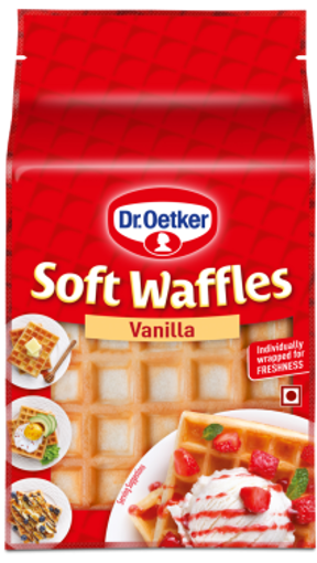Picture of Dr Oetker Funfoods Soft Waffles Vanilla 250 gm
